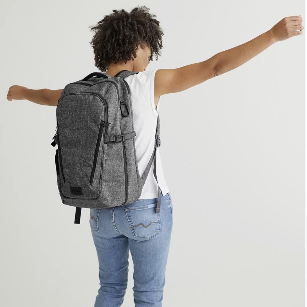 Vera Bradley Women's Lighten Up Reactive Lay Flat Travel Backpack